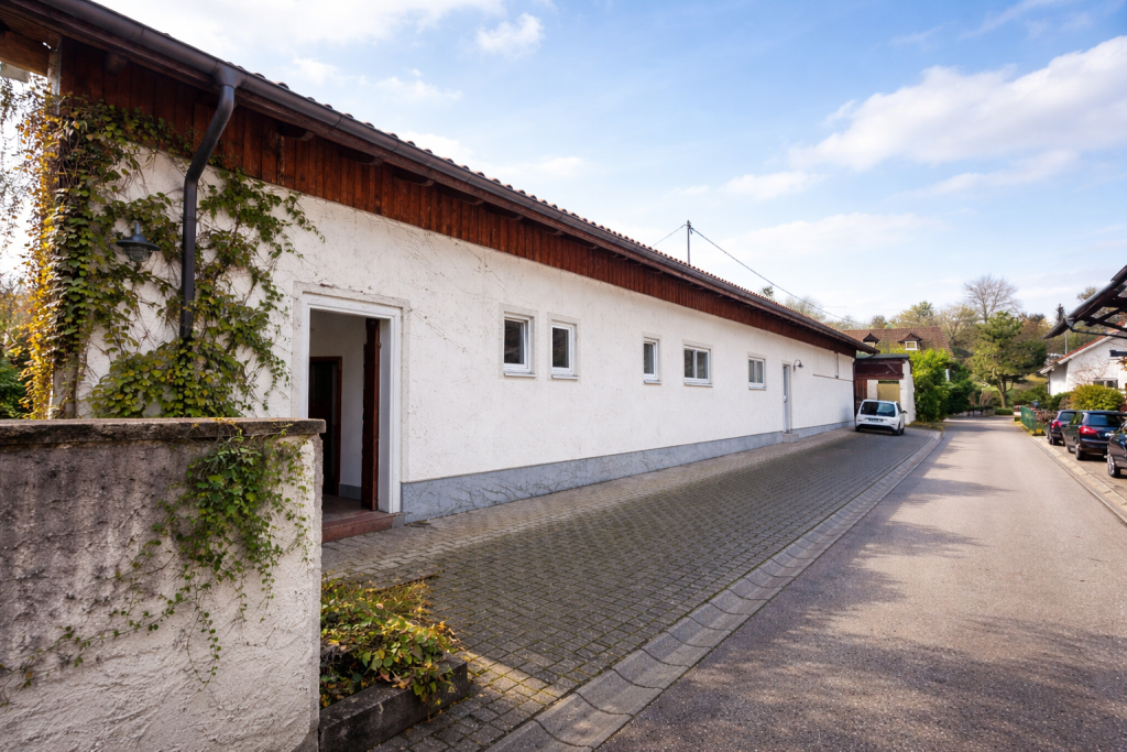 Rückseite Langhof