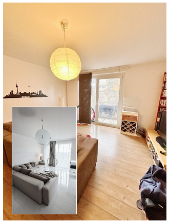 Freiburg - Vermietete 2 Zimmer Wohnung im 2.OG, mit Balkon , super Lage Stühlingen